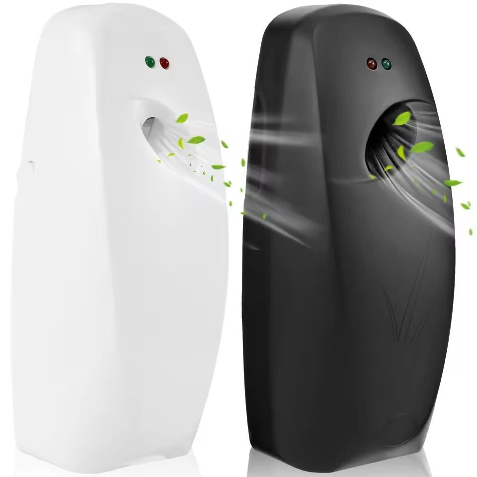 Wall-Mounted Automatic Air Freshener Spray Dispensers Set of 2 – 300ml Adjustable Liquid Fragrance Dispensers