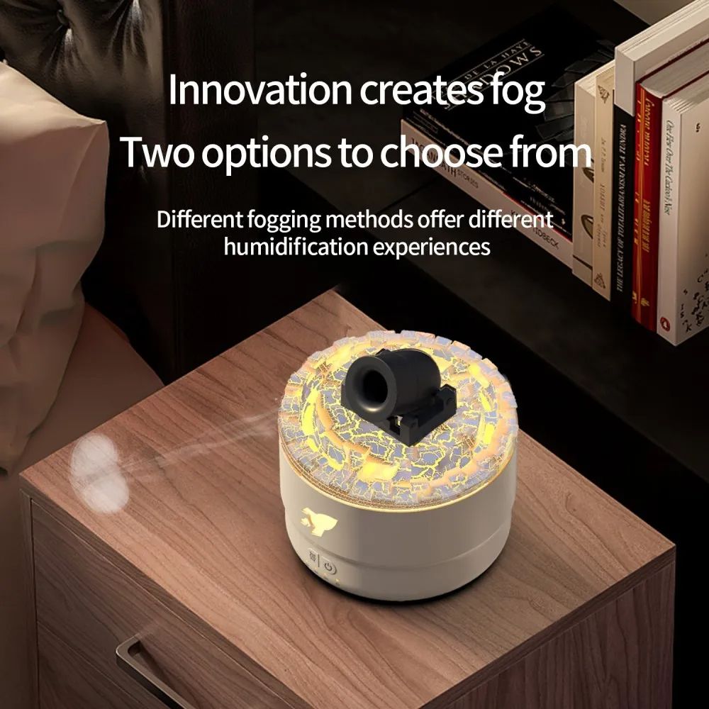Cannon Aromatherapy Diffuser Jellyfish Spray Air Humidifier 7 Color LED Night Light Essential Oil Diffuser Ultrasonic