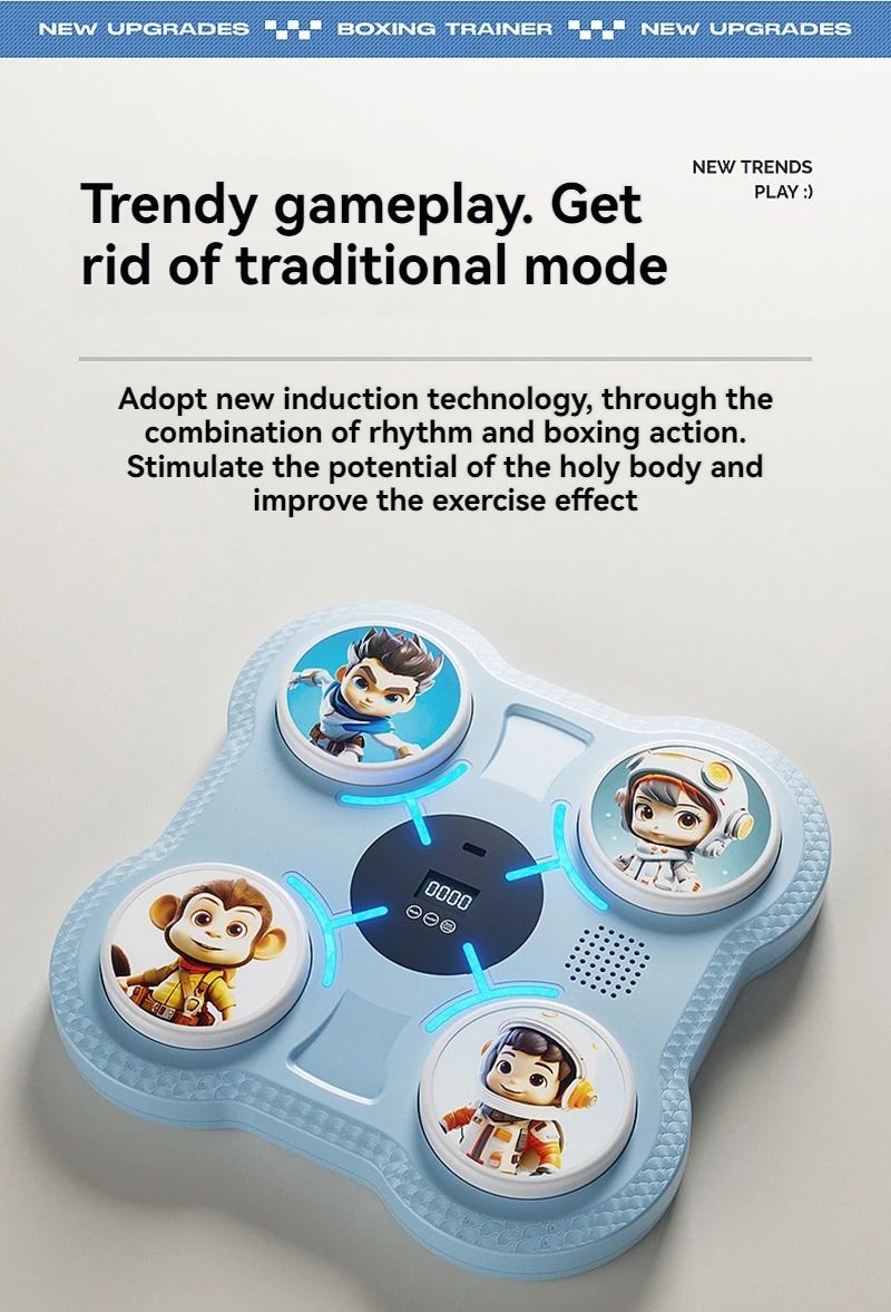 Music Interactive Boxing Target Training Machine