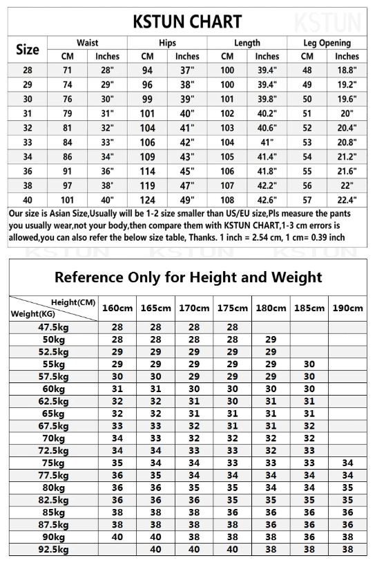 KSTUN Mens Flared Bootcut Jeans – Light Blue Streetwear Flare Denim Pants Loose Fit
