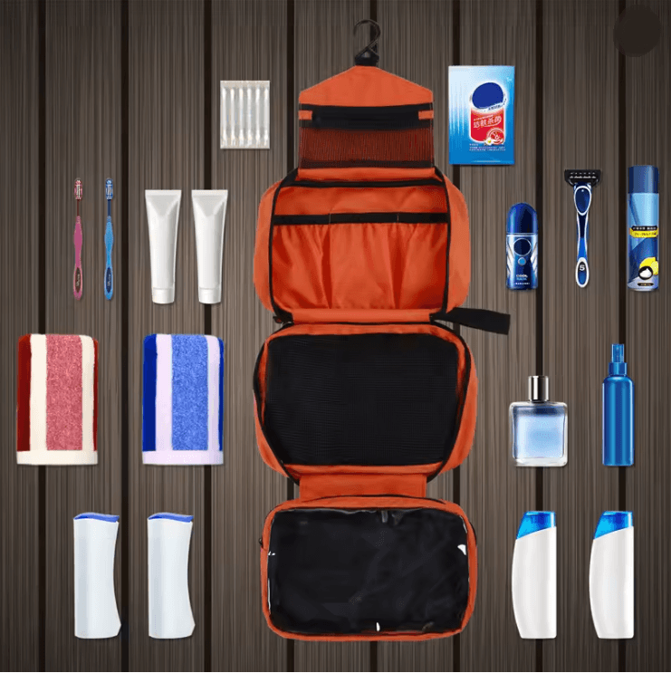 Large Waterproof Travel Toiletry Bag for Men and Women