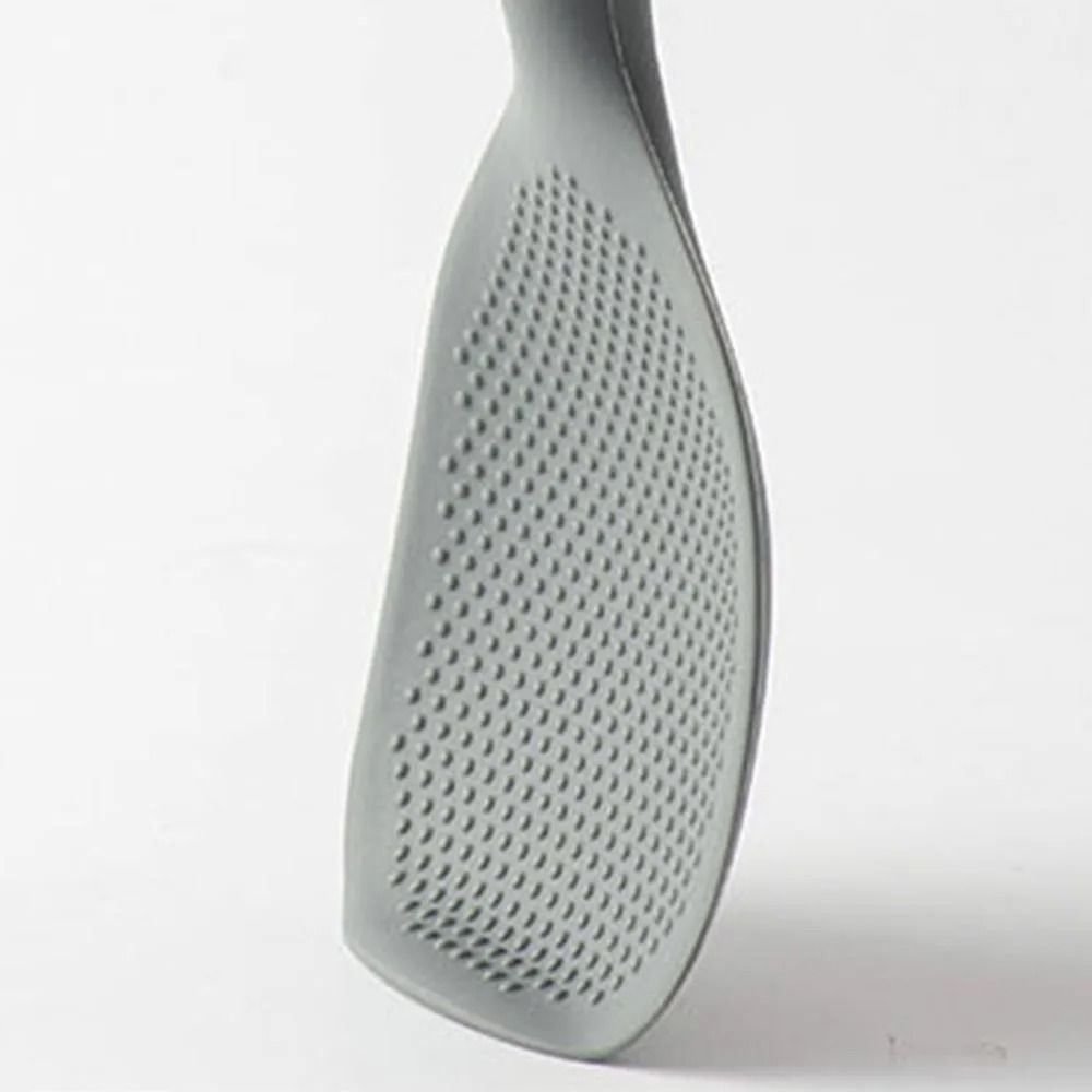 Silicone Cooking Spoon with Wooden Handle Nonstick Heat Resistant Kitchen Tool