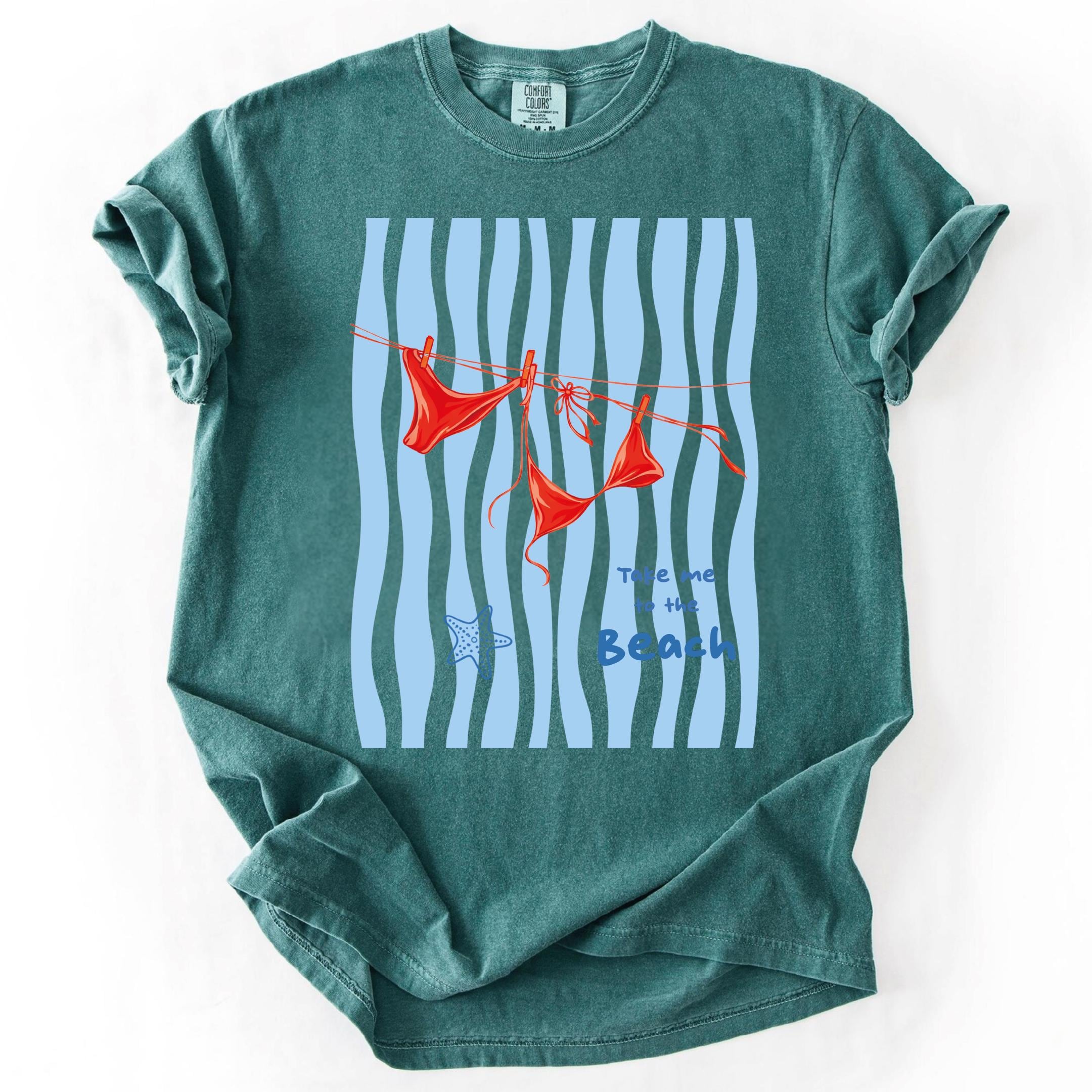 Beach Chair Shirt Coastal Summer Graphic Tee Vacation Vibes Outfit