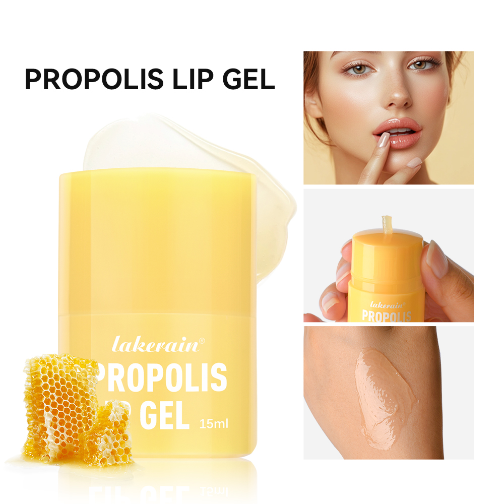 Honey Lip Hydrating Balm Mask, Long-lasting Moisture Butter, Propolis Lipcerin Gentle Exfoliation, Twist Dispenser