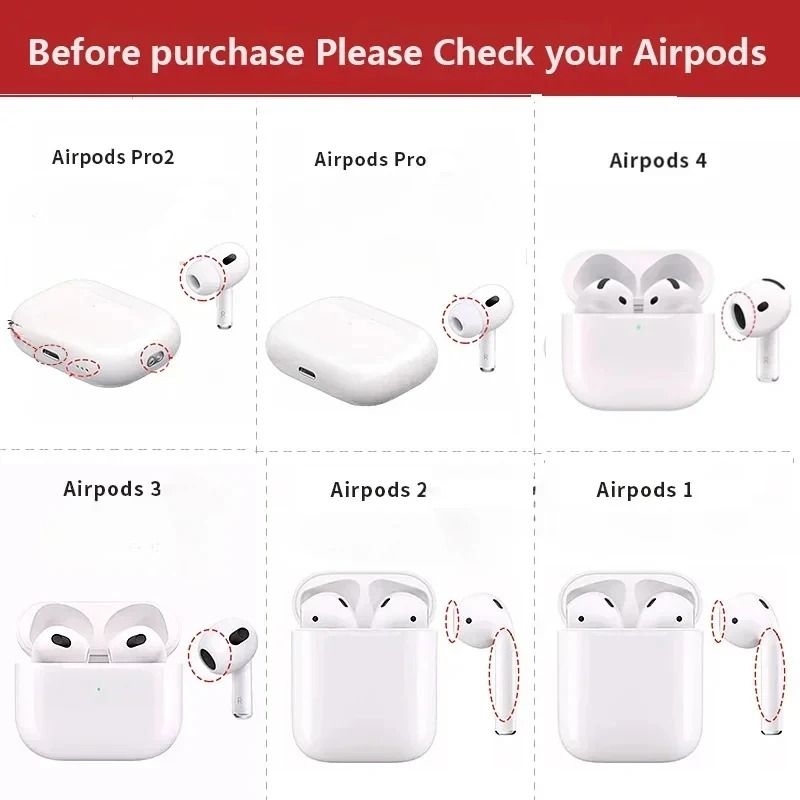 Shockproof AirPods Case with Security Lock – Rugged Protection for AirPods 4, 3, & Pro 1st/2nd Gen
