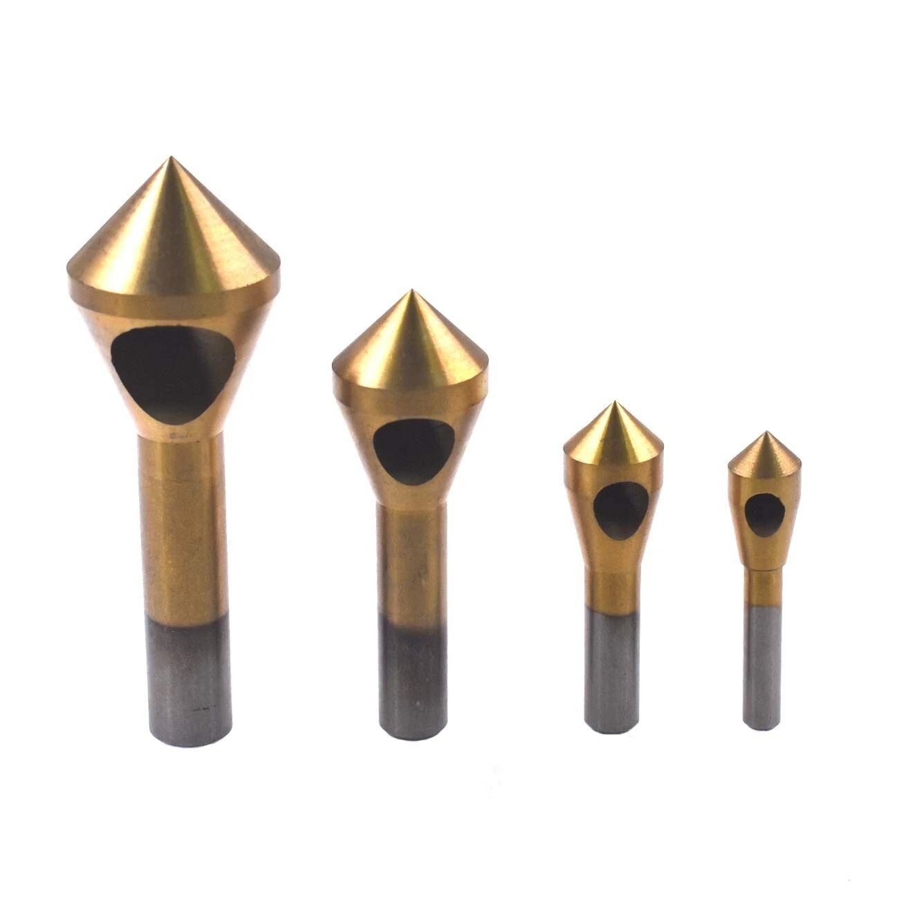 Deburring Chamfer Countersink Drill Bits Set, Cutting Metal Tool Kit
