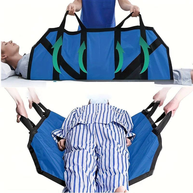 Multipurpose Waterproof Bed Positioning Pad, Caregiver Transfer Sheet for Elderly & Disabled