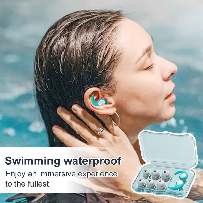 Noise Reduction Ear Plugs Set – Waterproof Silicone Protection – High-Yield Sleep & Swimming Interaction Hub