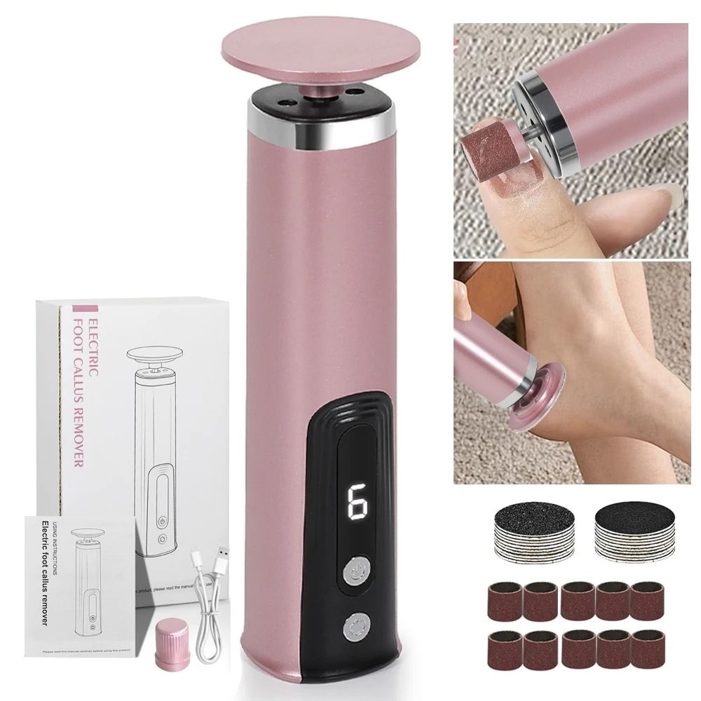 2-in-1 Precision Electric Callus Remover & Nail Polisher