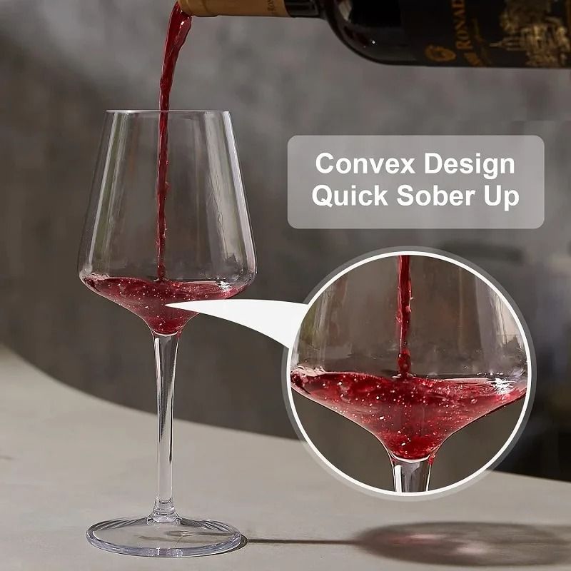 2-Piece Unbreakable Tritan Wine Goblet Set