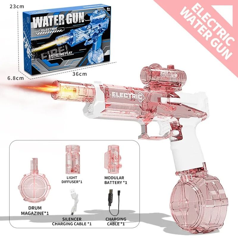 Kids Electric Water Gun High Pressure Automatic Water Blaster Toy
