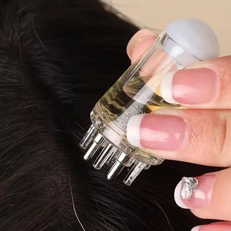Precision Scalp Oil Applicator Comb for Hair Growth & Targeted Treatment