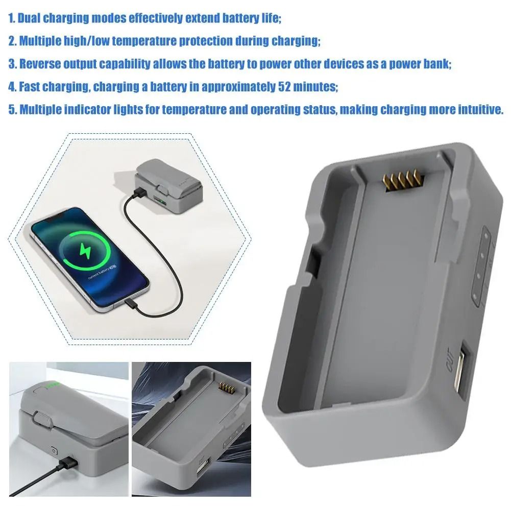 DJI Neo2 Single Channel Battery Charging Manager USB Charger