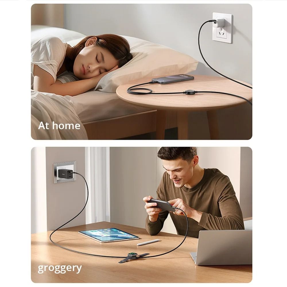60W 2-in-1 Fast Charging & Watch Power Link