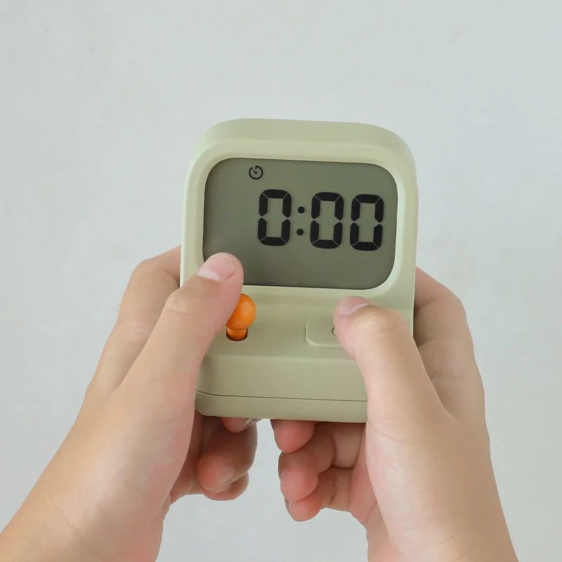 Smart Mini Desktop Alarm Clock – Creative Nostalgic Timer & Snooze Clock