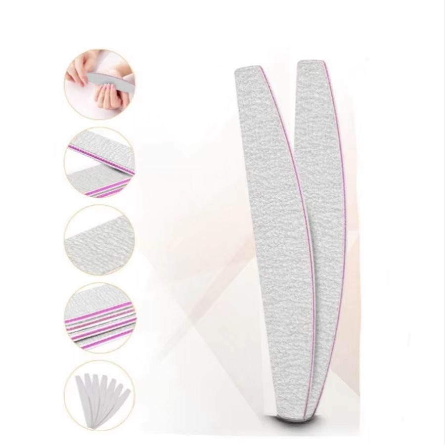 ProStyle Double-Sided Nail Files 100/180 Grit – Reusable Manicure Set