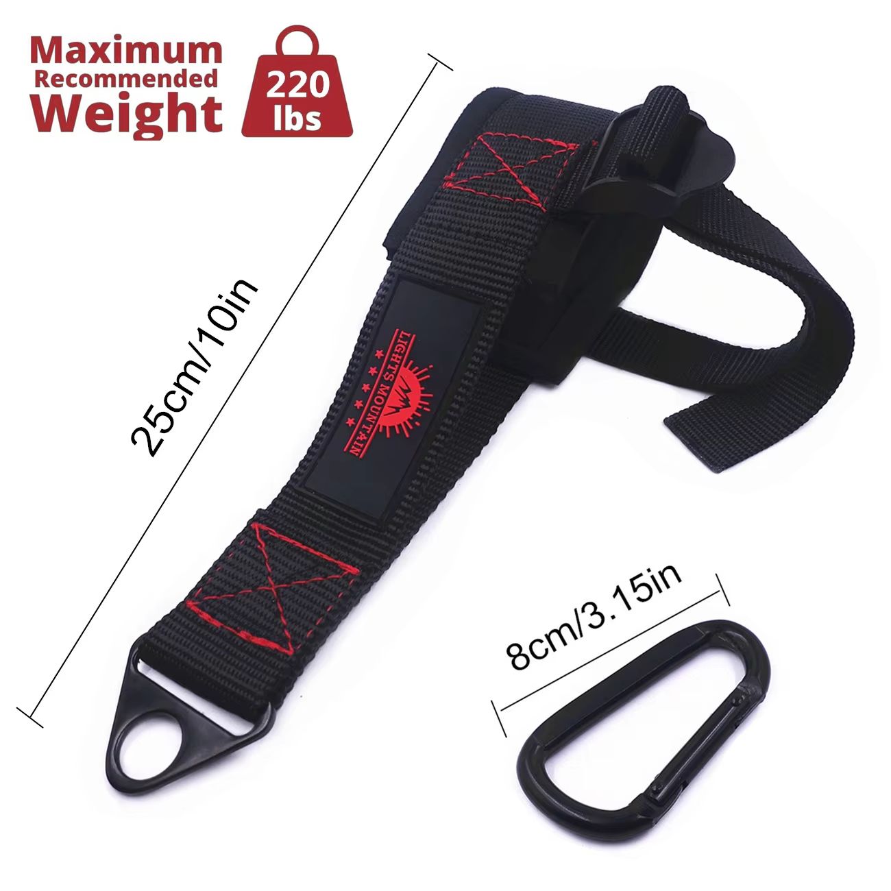 One-Hand Wrist Strap Handle Forearm Strengthener Cable Attachment for Gym & Arm Wrestling