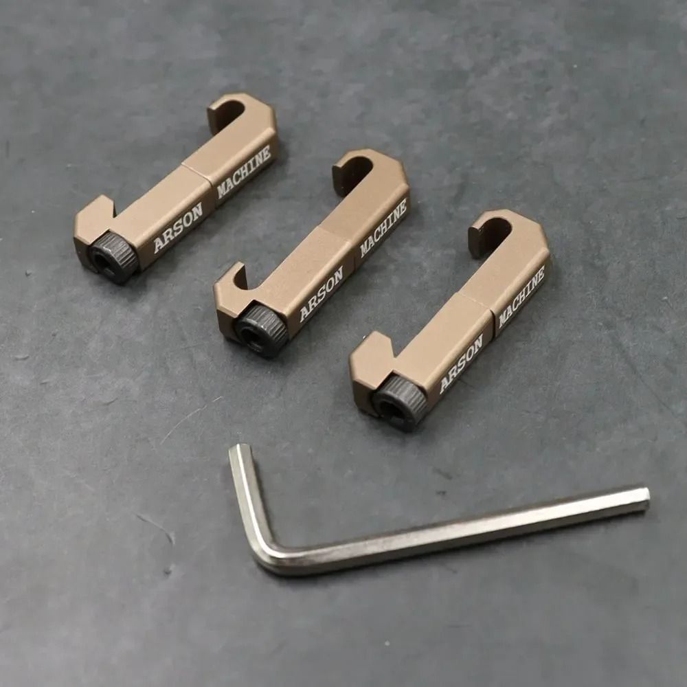 Tactical M LOK Wire Guide Rail Cover Cable Management System 3 Piece Set