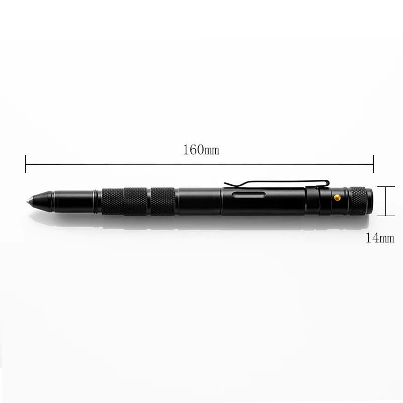 Multifunction Tactical Self Defense Pen with Flashlight and Window Breaker