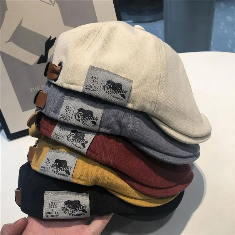 Classic British Ivy Cap – Peaky Blinders Hat in Cotton Linen for Men & Women