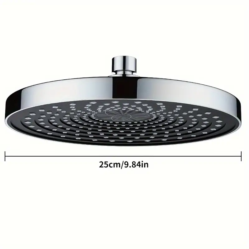 High Pressure Large Flow Rainfall Shower Head Top Sprayer Water Saving Shower Faucet