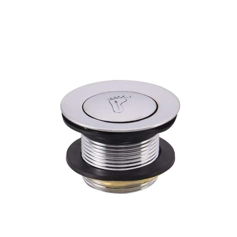 Premium Brass Pop Up Bathtub Drain Plug Universal Bathroom Sink Stopper Kit