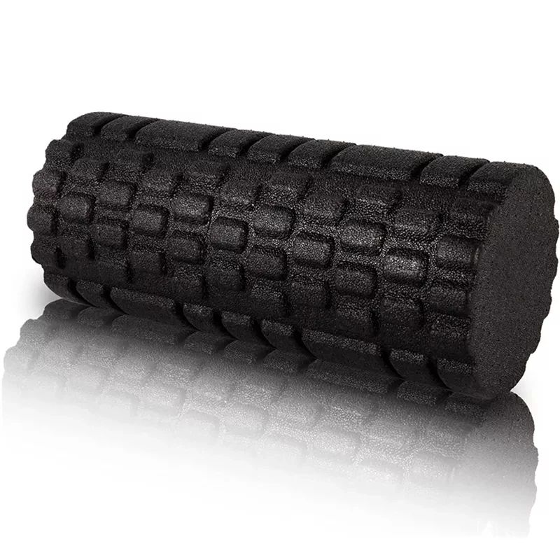 High-Density EPP Foam Roller with Massage Grooves – Yoga & Pilates Muscle Recovery Roller