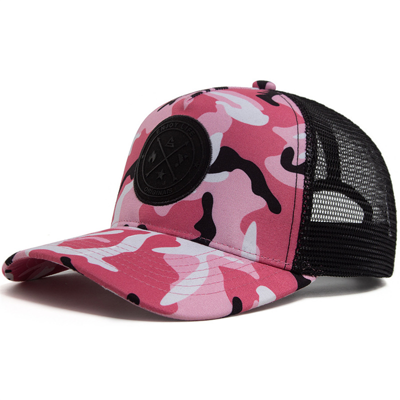 Summer Mesh Baseball Cap Women Men ENJOY LIFE Letter Patch Snapback Hat Casual Breathable Unisex Street Hip Hop Trucker Caps