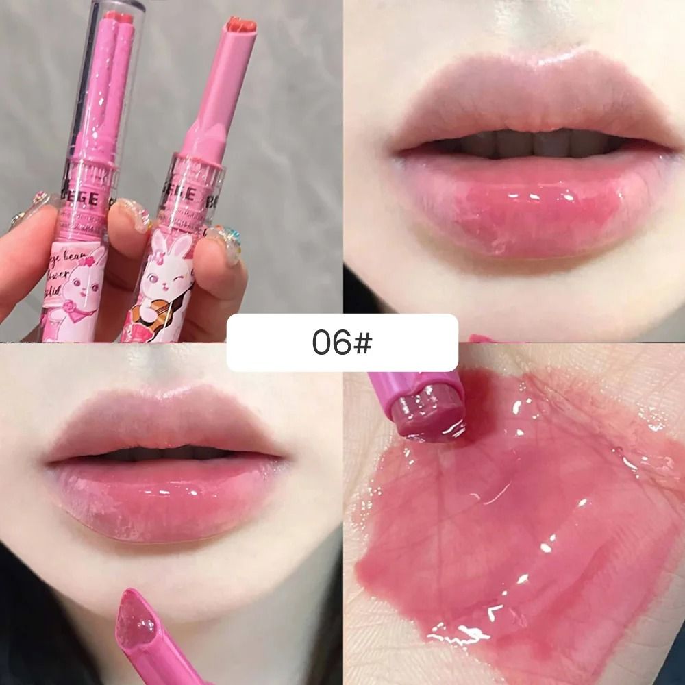 Garden Pink Rabbit Lip Gloss Balm