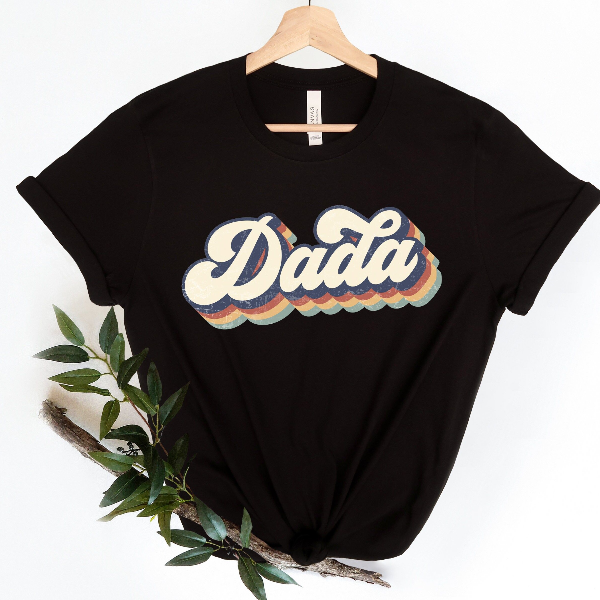 Retro Dada Shirt,New Dad Shirt,Dada Shirt,Daddy Shirt,Father's Day Shirt,Best Dad shirt,Gift for Dad,New Dad Shirt,Grand