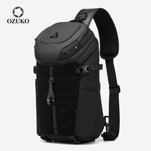 OZUKO Large Capacity Waterproof Sling Bag Mens Crossbody Travel & Messenger Chest Bag