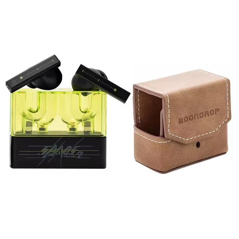 Moondrop Space Travel 2 Wireless Bluetooth Earphones with Active Noise Cancelling and Low Latency Game Mode