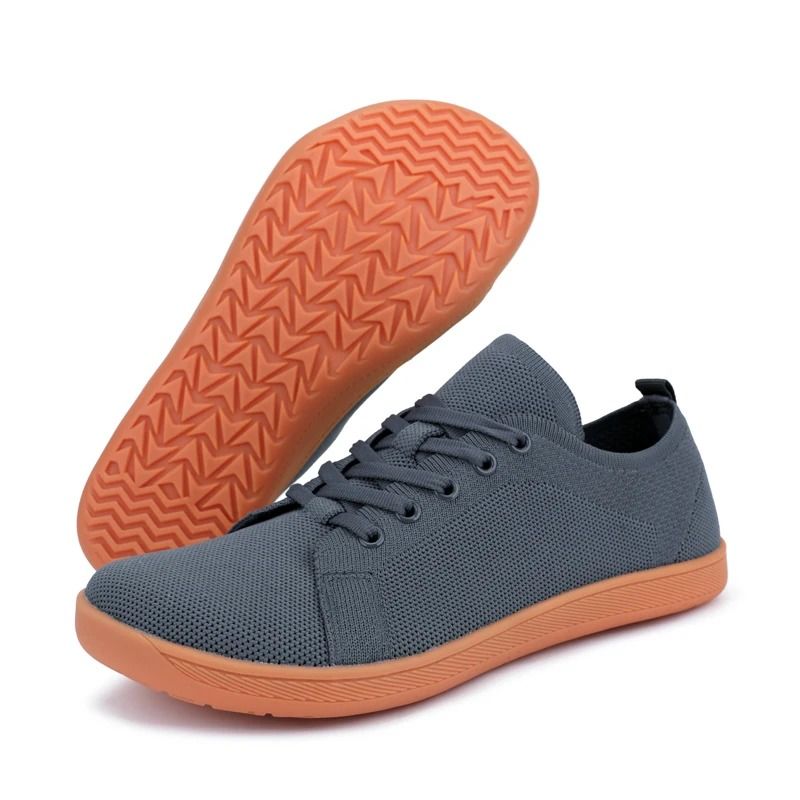 Wide Toe Zero Drop Mesh Minimalist Walking Sneakers for Men and Women