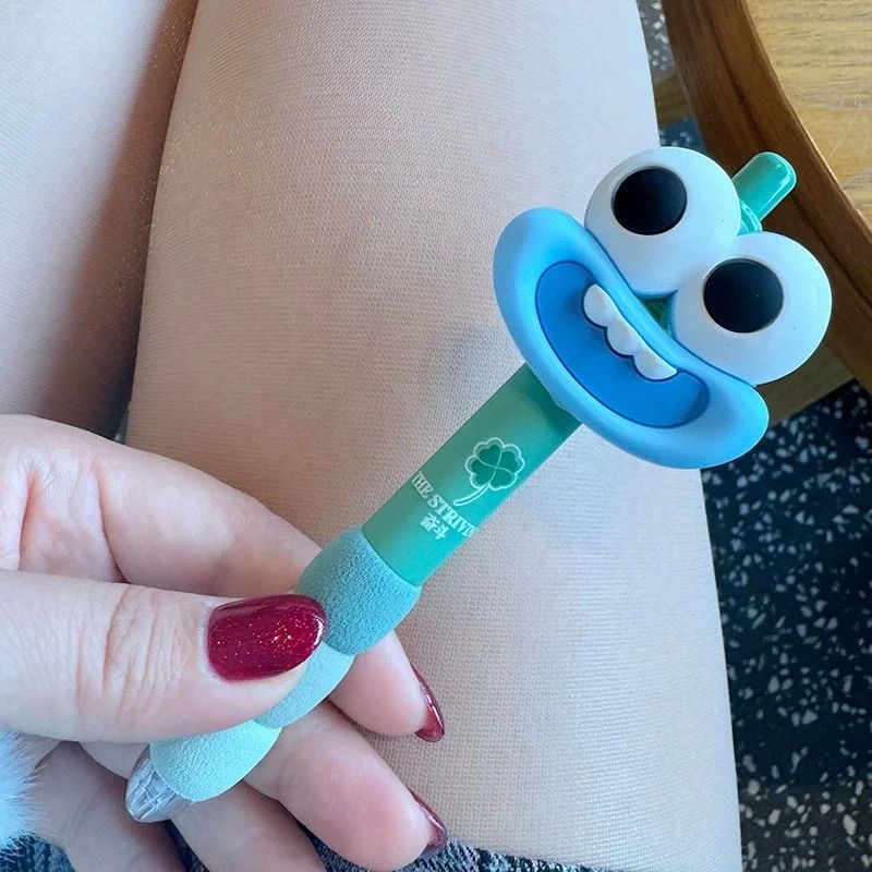 4 pcs Funny Big Mouth Cartoon Gel Pen Set