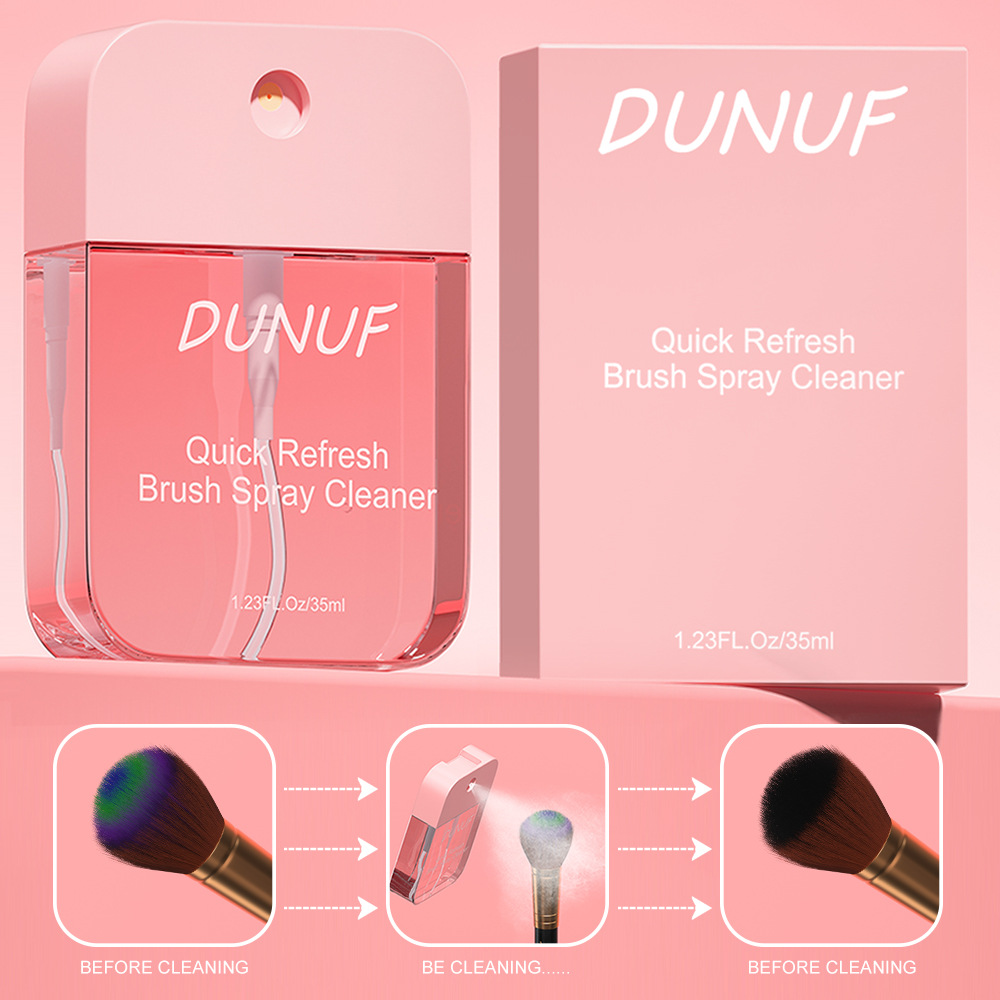 Makeup Tools Deep, Egg Powder Puff, Cleaning Spray Beauty, Makeup Brush Cleaning Spray, Hygienic Quick Clean