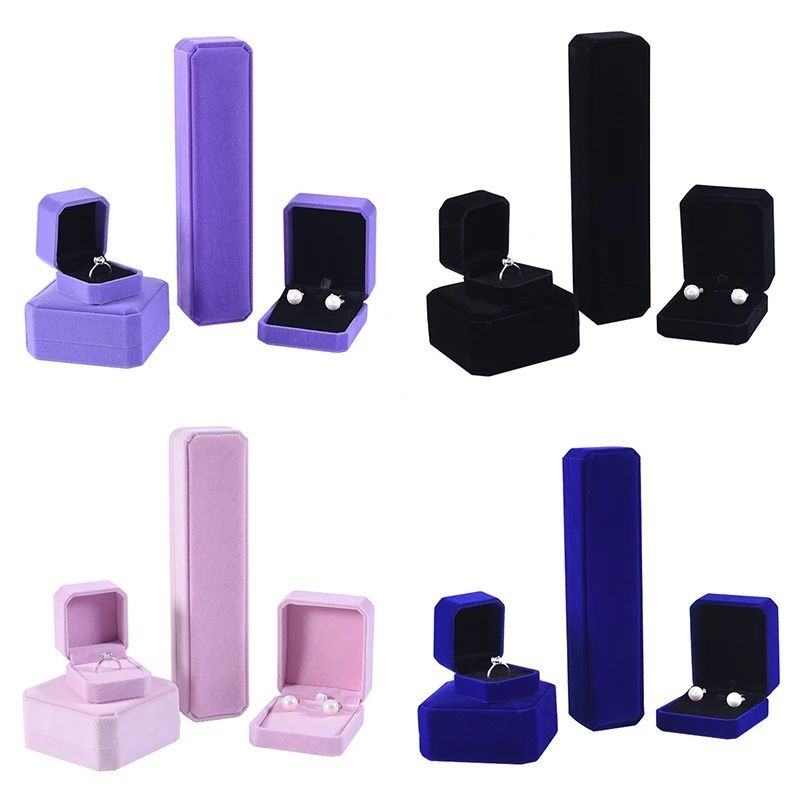 Ring Box Necklace Packaging Organizer, Jewelry Packaging Bulk Gift Box, Earring Holder Necklace Organizer