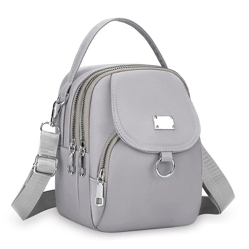 FlexLite Nylon Crossbody Bag Lightweight Mini Shoulder Bag for Women