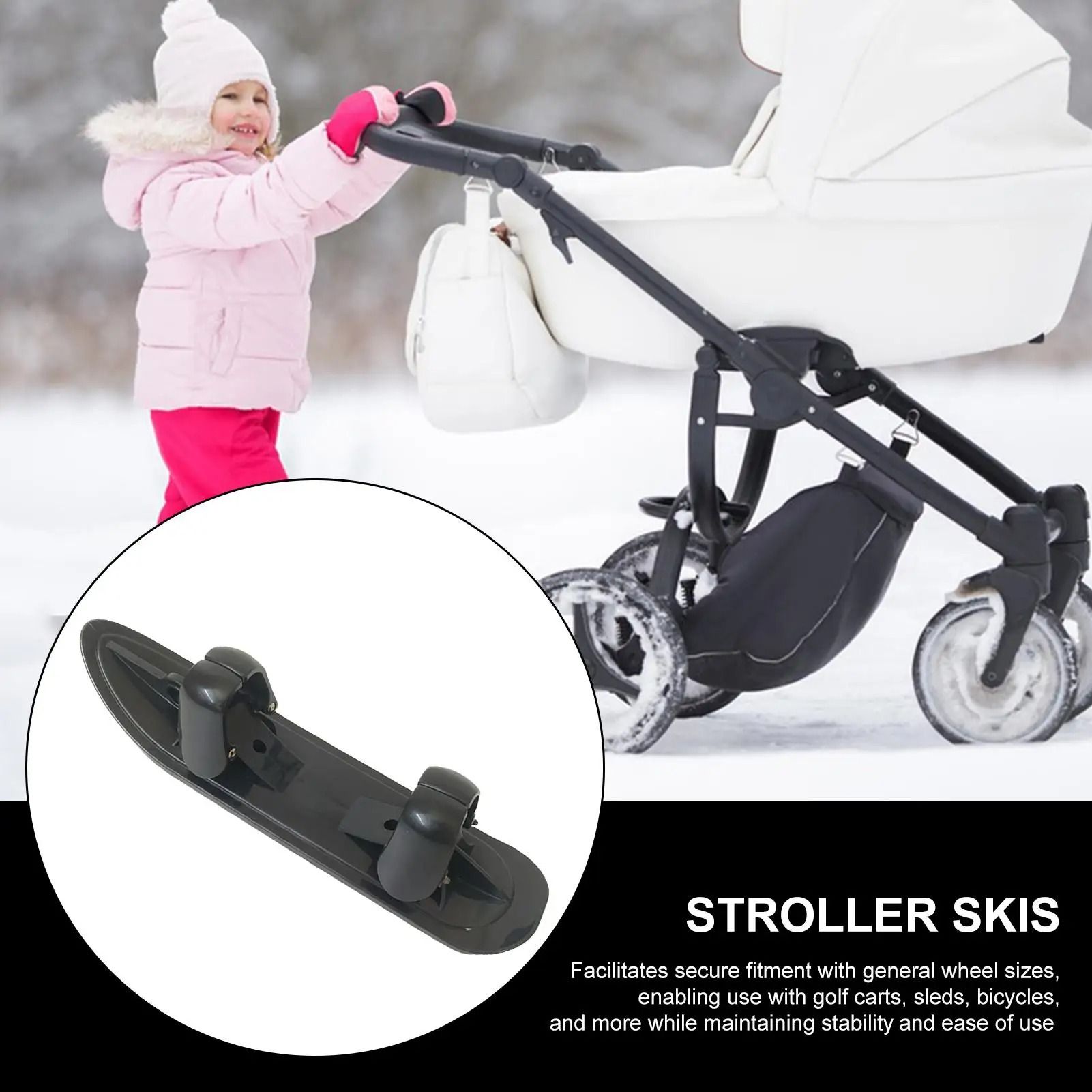 Kids Snow Scooter Ski Board