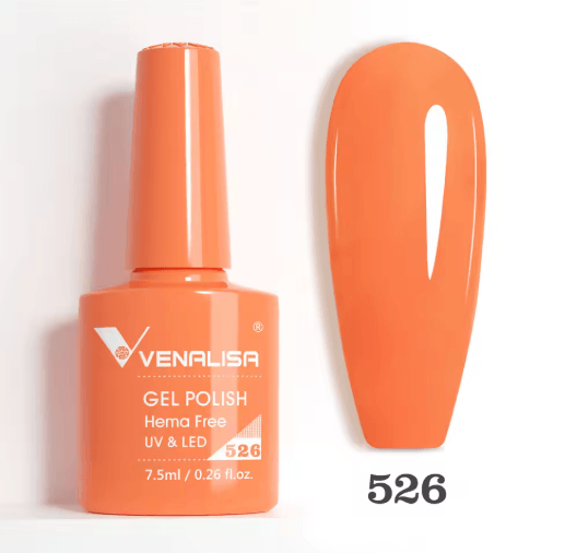 Venalisa HEMA and TPO Free Glitter Gel Nail Polish Jelly Pink Nude Collection