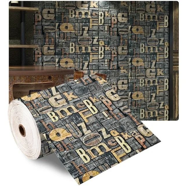 Architectural Narrative Surface – High-Definition 3D Brick Wall Sculpture