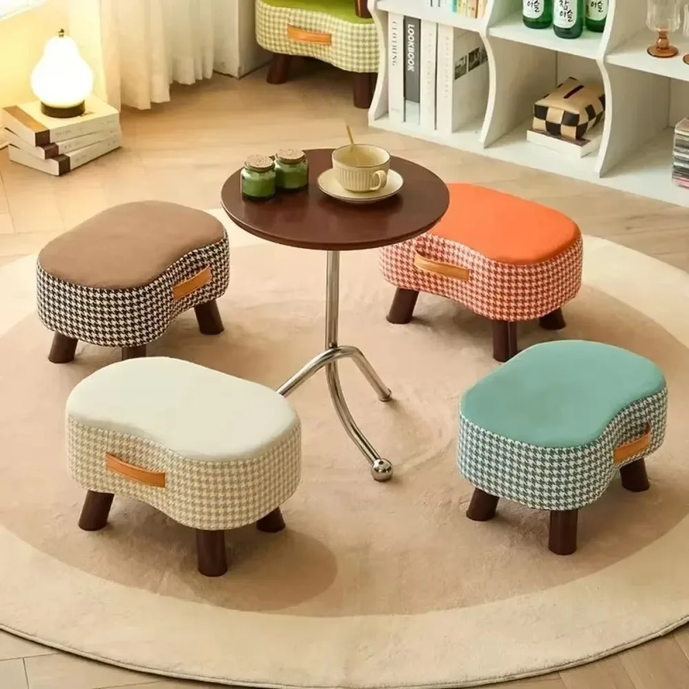 Small Table Footrest, For Sofa Footrests Soft Bag Chair, Living Room Coffee Desk Footrest