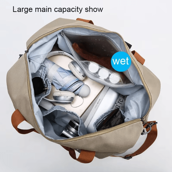 FlexCarry Multi-Use Travel Gym Bag & Weekender Duffle