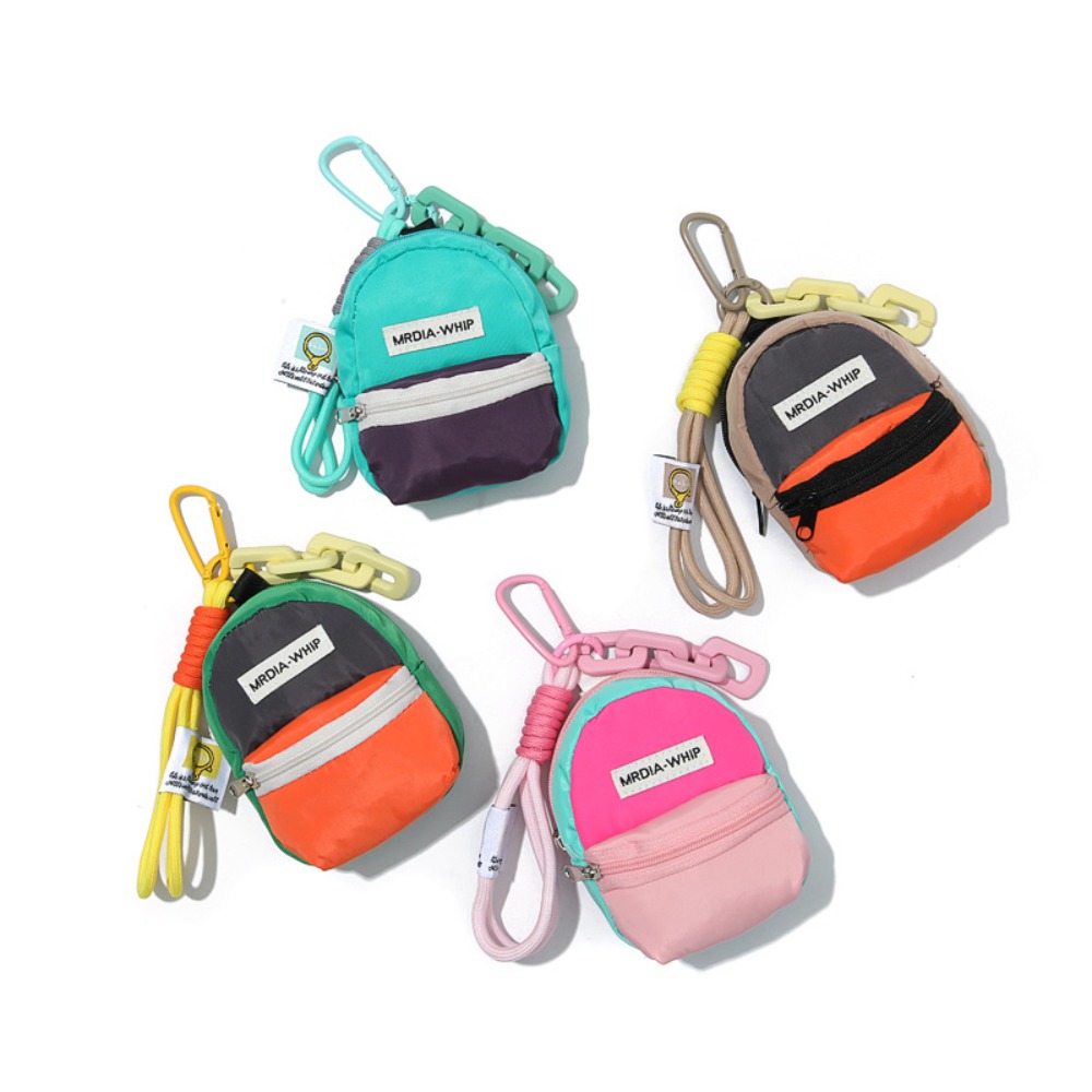 Macaron Cute Wallet Zipper Coin Purse, Kawaii Mini Purse, Kid Coin Pouch, Earphone Car Keys Storage Bag Pendant
