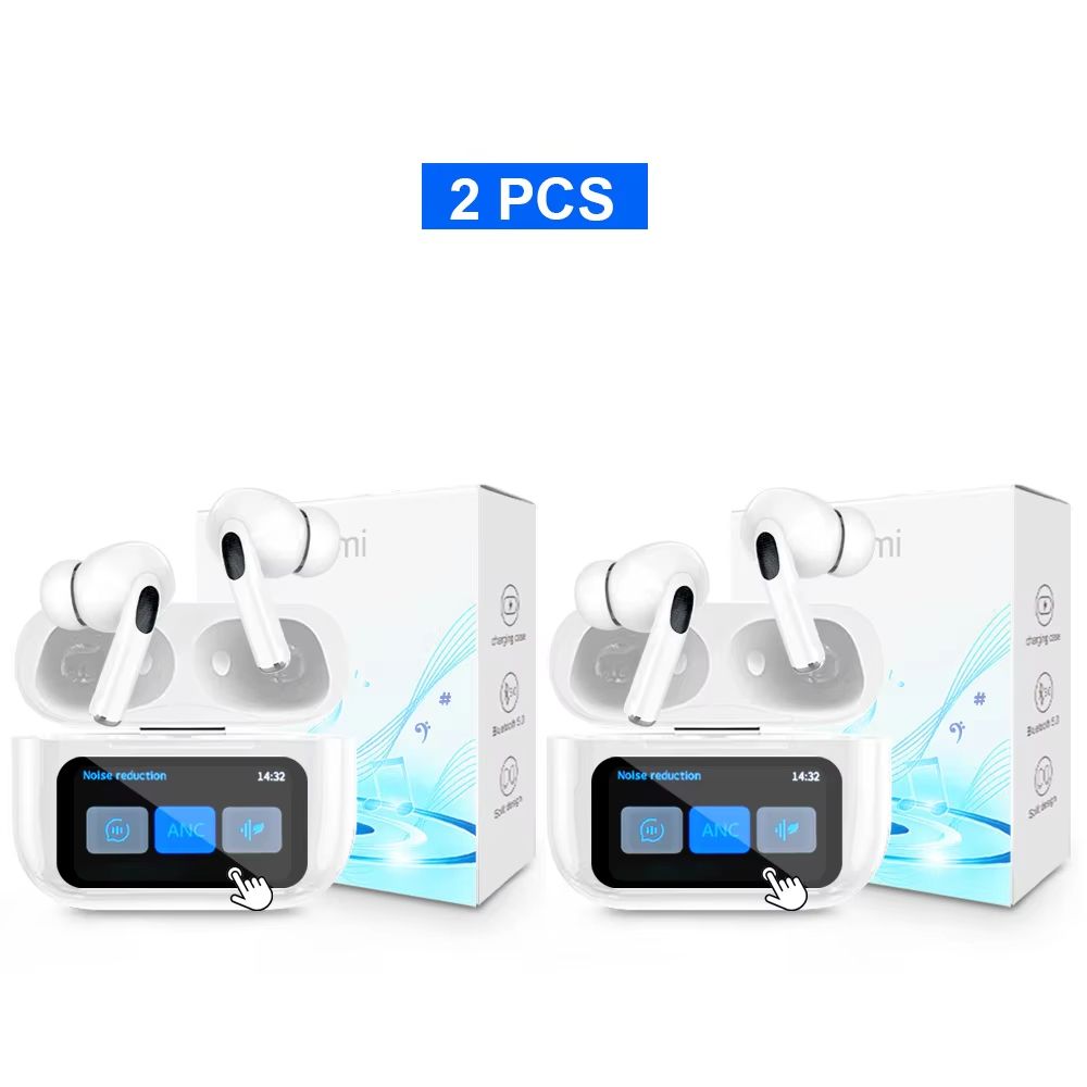 Xiaomi TWS Bluetooth Earbuds – HD Stereo Sound with LCD Touch Charging Case