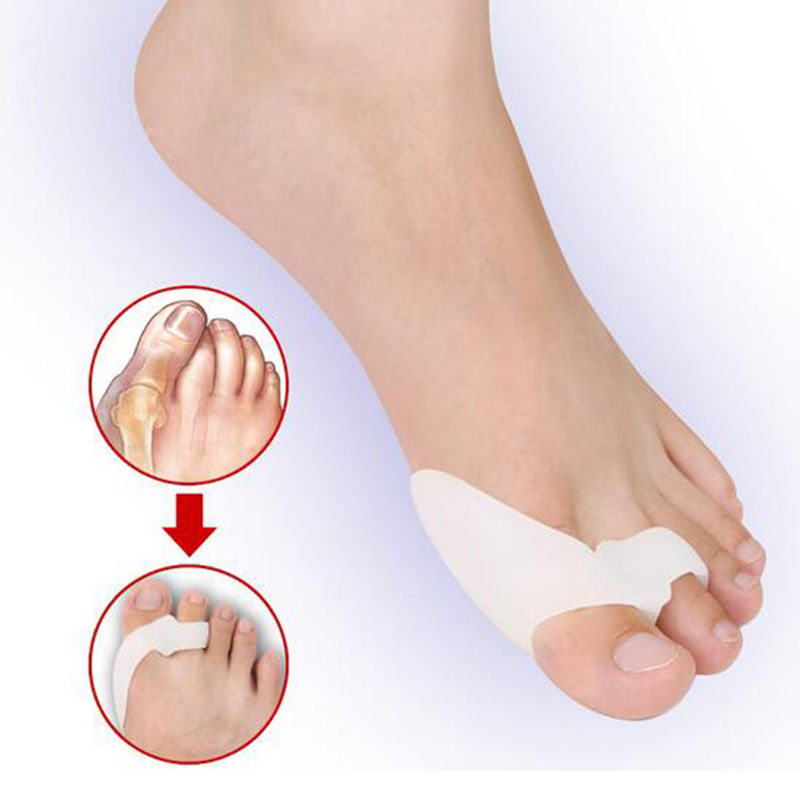 Comfort Gel Hammer Toe Corrector & Bunion Guard Toe Separator Pair