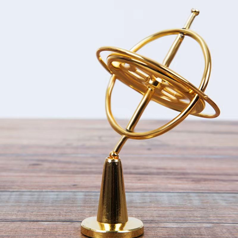 Self-Balancing Gyroscope, Anti-Gravity Decompression Toy, Six Generations Colorful Finger Spinner, Gift for Kids