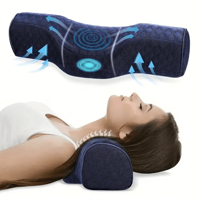NeckEase Magnetic Cervical Pillow Massager