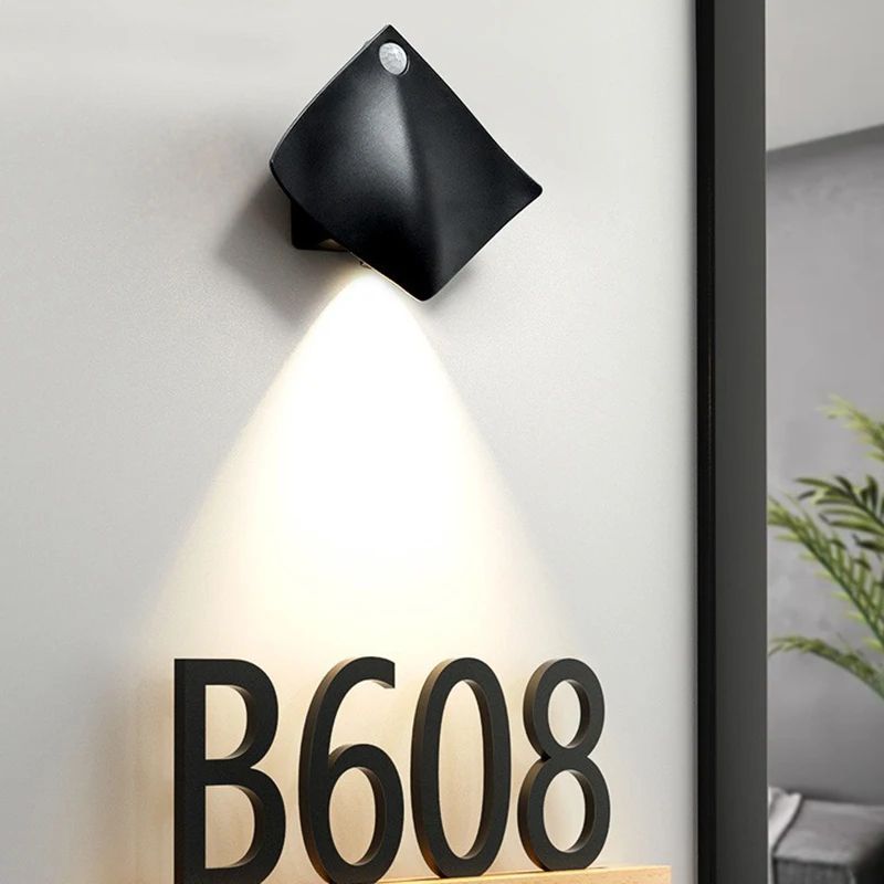 Rechargeable Motion Sensor LED Wall Sconce – Wireless Magnetic Night Light for Bedroom & Hallway