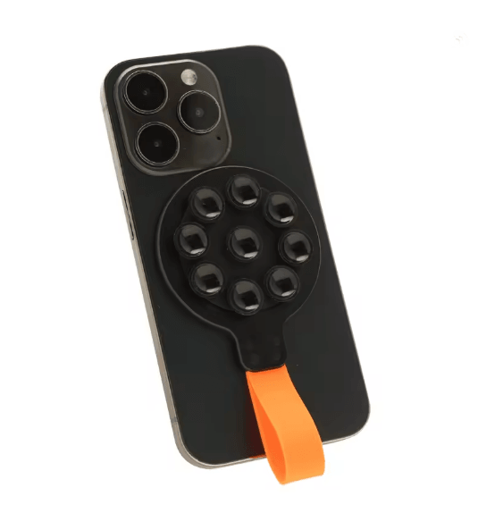 Magnetic Phone Holder Silicone Grip Stand with Strong Suction