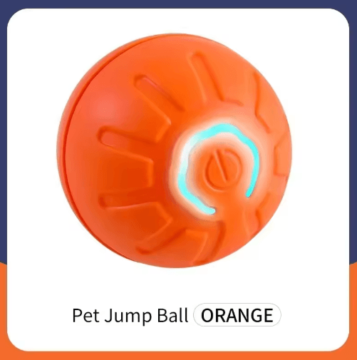Smart Interactive Dog Toy Ball with Automatic Rolling & RGB Lights